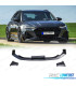 SPOILER LIP AUDI A6 19-24 LOOK RS6 ABT PRETO BRILHANTE