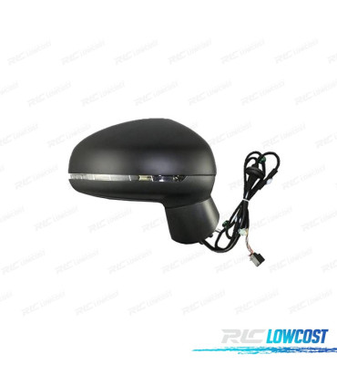 ESPELHO COMPLETO DIREITO AUDI A1 10-19 ABATÍVEL