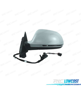 ESPELHO COMPLETO ESQUERDO AUDI A3 8P 8PA 08-10 3P ABATÍVEL
