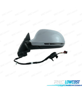 ESPELHO COMPLETO ESQUERDO AUDI A3 8P 8PA 08-10 5P ABATÍVEL