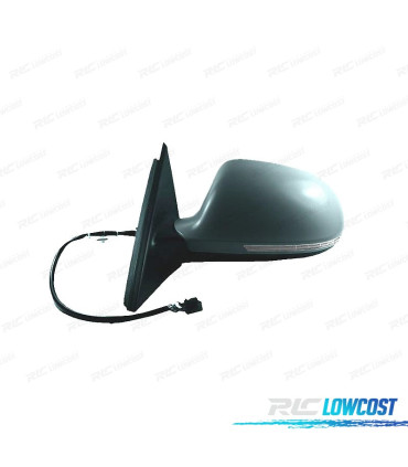 ESPELHO COMPLETO ESQUERDO AUDI A4 B8 08-11