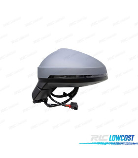 ESPELHO COMPLETO ESQUERDO AUDI A4 B9 15-20