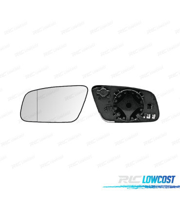 CRISTAL ESPELHO BASE ESQUERDO AUDI A6 C5 4B 97-04