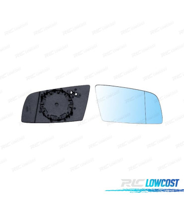 VIDRO ESPELHO BASE DIREITA BMW SÉRIE 5 E60 03-10 AZUL