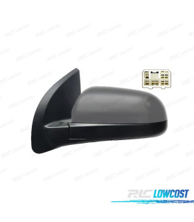 ESPELHO COMPLETO ESQUERDO CHEVROLET AVEO 06-11 CONVEXO