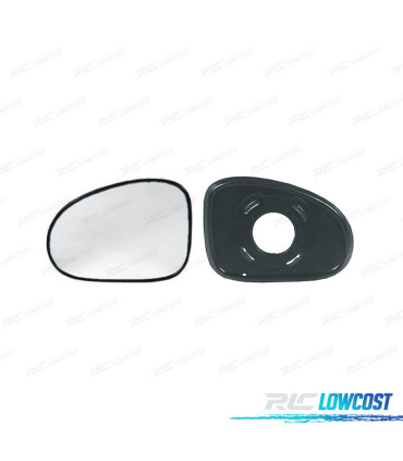 VIDRO ESPELHO BASE ESQUERDA DAEWOO MATIZ 98-05