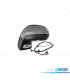ESPELHO COMPLETO ESQUERDO CITROEN C4 PICASSO 06-12 LUZ CORTESIA