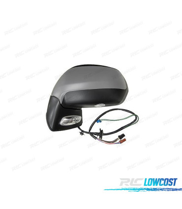 ESPELHO COMPLETO ESQUERDO CITROEN C4 PICASSO 06-12 LUZ CORTESIA
