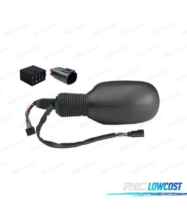 ESPELHO COMPLETO ESQUERDO FORD KA 96-09 ELÉTRICO