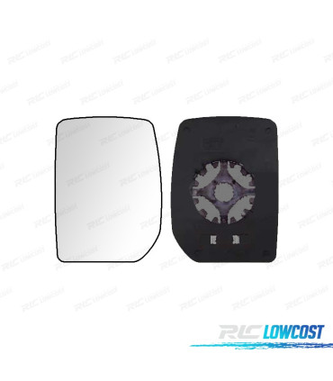 VIDRO ESPELHO BASE ESQUERDA FORD TRANSIT 00-09