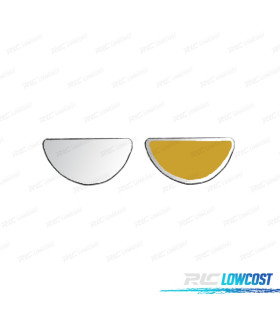 VIDRO ESPELHO BASE ESQUERDA FORD TRANSIT 00-09 INFERIOR