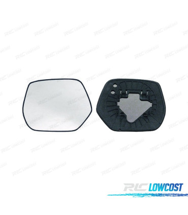VIDRO ESPELHO BASE ESQUERDA HONDA CR-V III 07-14