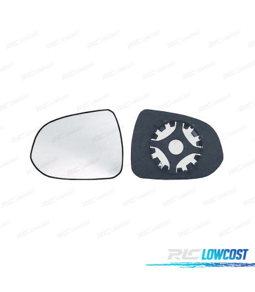 VIDRO ESPELHO BASE ESQUERDA HONDA JAZZ 02-04