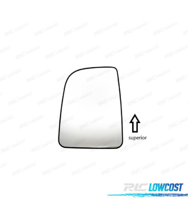 VIDRO ESPELHO BASE ESQUERDA MERCEDES SPRINTER 17-23