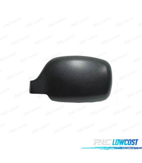 CAPA ESPELHO ESQUERDO RENAULT KANGOO II 01-08 PRETO