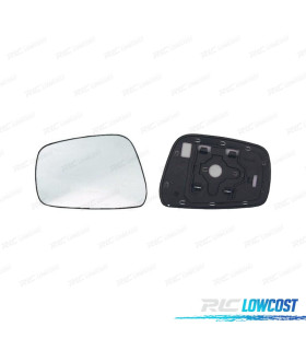 VIDRO ESPELHO BASE ESQUERDA NISSAN NAVARA 05-07