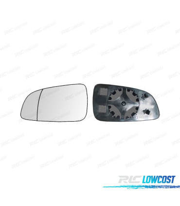 VIDRO ESPELHO BASE ESQUERDA OPEL ASTRA H 04-08