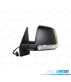 ESPELHO COMPLETO LADO ESQUERDO FIAT DOBLO 10- 6 PINOS PRETO