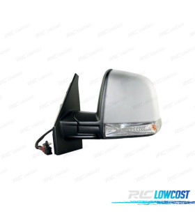 ESPELHO COMPLETO LADO ESQUERDO FIAT DOBLO 10- 6 PINOS ELÉTRICO
