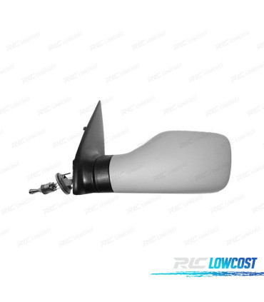 ESPELHO COMPLETO ESQUERDO PEUGEOT 106 93-05 PRIMÁRIO