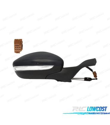 ESPELHO COMPLETO DIREITO PEUGEOT 208 12-19