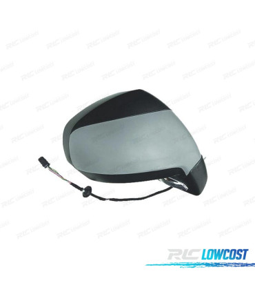 ESPELHO COMPLETO DIREITO PEUGEOT 3008 09-16 LUZ CORTESIA