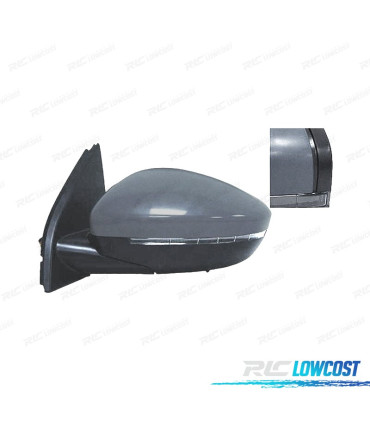 ESPELHO COMPLETO ESQUERDO PEUGEOT 308 13-17 PRIMÁRIO