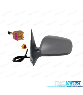 ESPELHO COMPLETO ESQUERDO SKODA FABIA 07-14 TÉRMICO