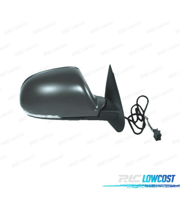 ESPELHO COMPLETO DIREITO SKODA OCTAVIA 09-17 LUZ CORTESIA