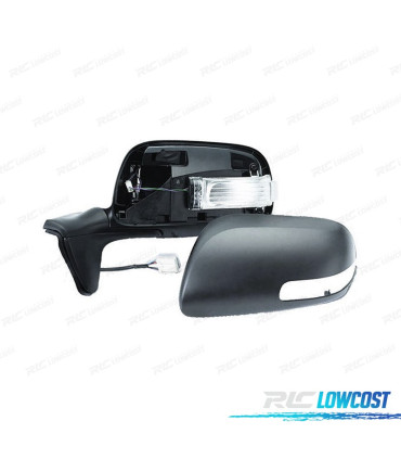 ESPELHO COMPLETO ESQUERDO TOYOTA AURIS 07-12 REBATÍVEL