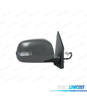ESPELHO COMPLETO DIREITO TOYOTA RAV4 06-10 REBATÍVEL COM PISCA.