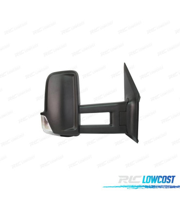 ESPELHO COMPLETO DIREITO MERCEDES SPRINTER 06-16 BRAÇO LONGO