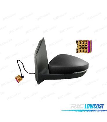ESPELHO COMPLETO LADO ESQUERDO VOLKSWAGEN VW POLO 09-17 MECÂNICO