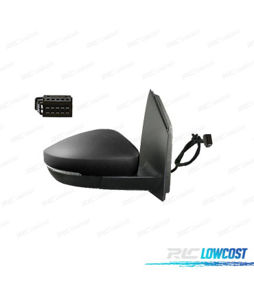 ESPELHO COMPLETO DIREITO VOLKSWAGEN VW POLO 09-17 LED