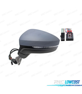 ESPELHO COMPLETO LADO ESQUERDO VOLKSWAGEN VW TIGUAN 16-20 REBATÍVEL