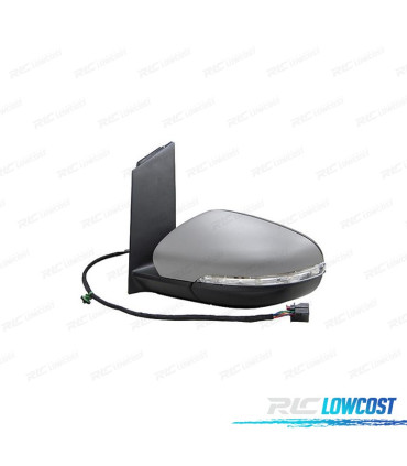 ESPELHO COMPLETO LADO ESQUERDO VOLKSWAGEN VW TOURAN 10-15 REBATÍVEL