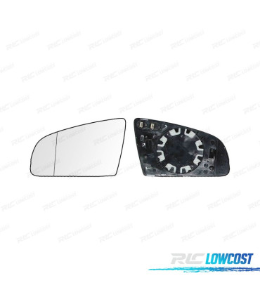 VIDRO ESPELHO BASE ESQUERDA AUDI A4 B7 04-08