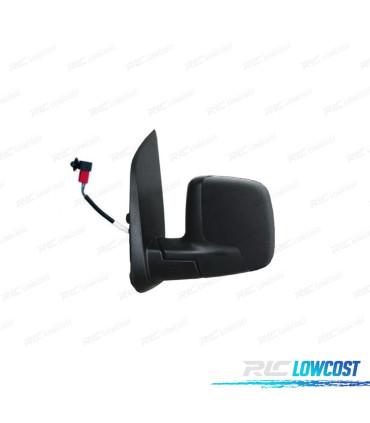 ESPELHO COMPLETO ESQUERDO FIAT QUBO 08- ELÉTRICO