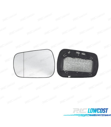 VIDRO ESPELHO BASE ESQUERDA FORD FIESTA 02-05