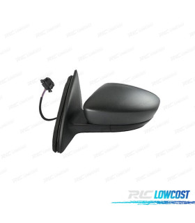 ESPELHO COMPLETO ESQUERDO SKODA RAPID 12- ELÉTRICO