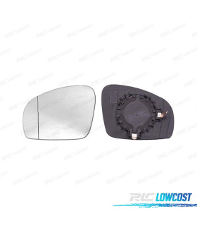 VIDRO ESPELHO BASE ESQUERDA SKODA ROOMSTER 06-15