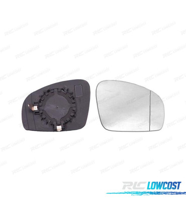 VIDRO ESPELHO BASE DIREITA SKODA ROOMSTER 06-15