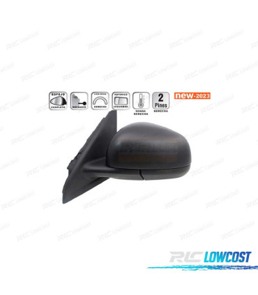 ESPELHO COMPLETO LADO ESQUERDO SMART FORFOUR 14-