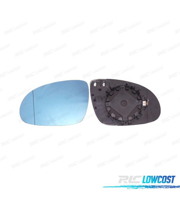 VIDRO BASE ESQUERDA SKODA SUPERB 06-08 AZUL