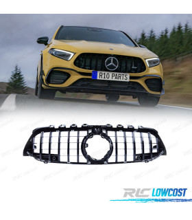 GRELHA MERCEDES CLASE A W177 LOOK AMG GT 18-22 PRETO BRILHANTE CAMERA