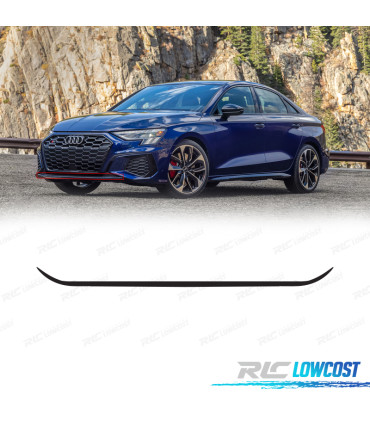 SPOILER LIP AUDI A3 8Y 21- LOOK ELEGANT EDITION PRETO BRILHANTE