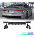 DIFUSOR AUDI A7 19-23 PRETO BRILHANTE LOOK S7