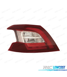 FAROLIN LED ESQ PARA PEUGEOT 308 II 13-17 LED BRANCO VERMELHO