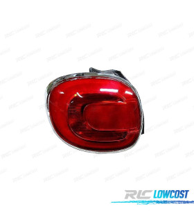 FAROLIN ESQ LED PARA FIAT 500L 12-17 QUADRO CROMADO