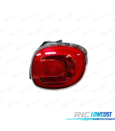 FAROLIN DIR LED PARA FIAT 500L 12-17 QUADRO CROMADO